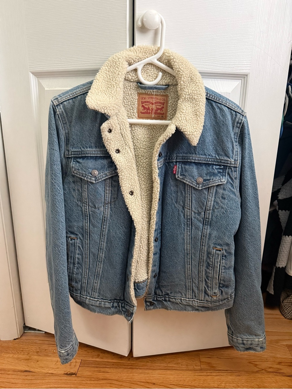 Levi’s Sherpa Lined Denim Trucker Jacket